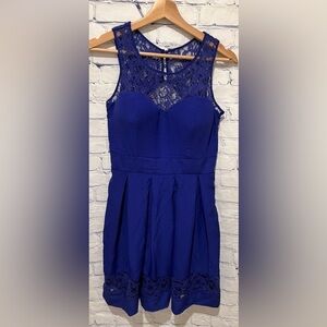 Blue Guess Lace Dress for Sale up to 90% Off: Poshmark
